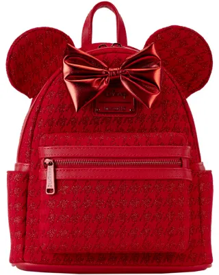 Mini sac à dos Minnie Mouse Rouge Paillettes Loungefly