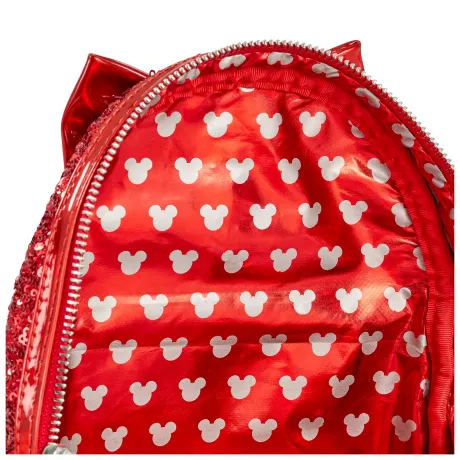 Mini sac à dos Minnie Mouse Rouge Sequin Loungefly