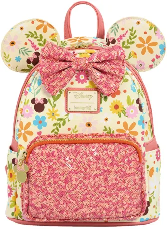 Mini sac à dos Minnie Mouse Sequin Loungefly
