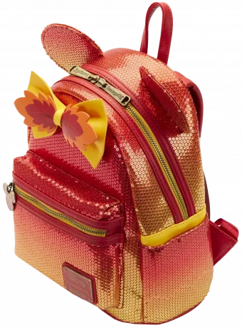 Mini sac à dos Minnie Sequin Ombre d&#039;Automne Loungefly