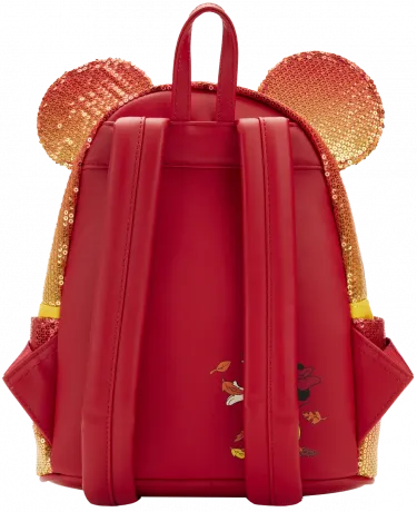 Mini sac à dos Minnie Sequin Ombre d&#039;Automne Loungefly