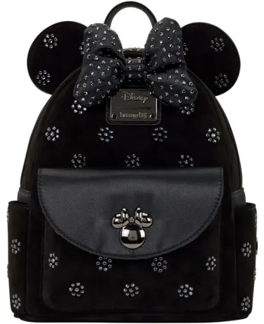 Mini sac à dos Minnie Mouse Swarovski Cristaux Loungefly
