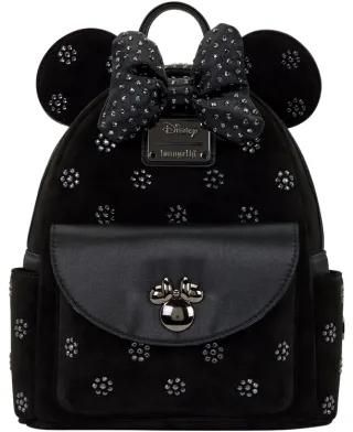 Mini sac à dos Minnie Mouse Swarovski Cristaux Loungefly