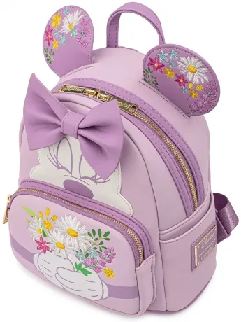 Mini sac à dos Minnie tenant des Fleurs Cosplay Loungefly