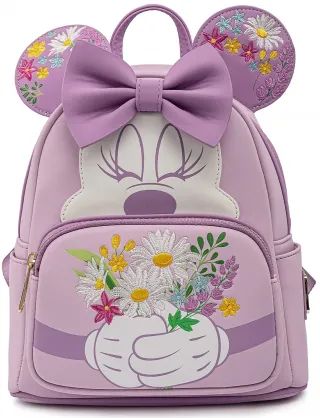 Mini sac à dos Minnie tenant des Fleurs Cosplay Loungefly