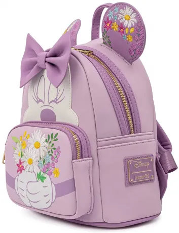 Mini sac à dos Minnie tenant des Fleurs Cosplay Loungefly