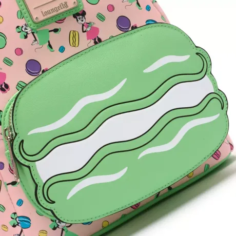 Mini sac à dos Minnie Ville de Paris Impression Intégrale Loungefly