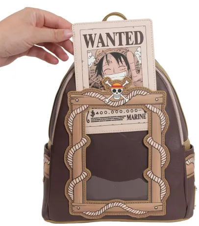 Mini sac à dos Monkey D. Luffy Recherché mort ou vif Loungefly