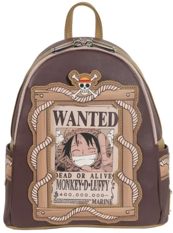 Mini sac à dos Monkey D. Luffy Recherché mort ou vif Loungefly