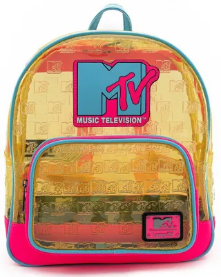 Mini sac à dos MTV Néon lumineux Loungefly