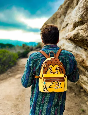 Mini sac à dos Mufasa et Simba Cosplay Loungefly