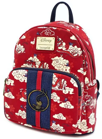 Mini sac à dos Mushu et Cri-Kee Nuages Loungefly