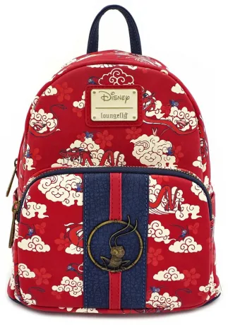 Mini sac à dos Mushu et Cri-Kee Nuages Loungefly