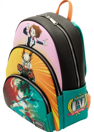 Mini sac à dos Triple Poches My Hero Academia Scène Loungefly