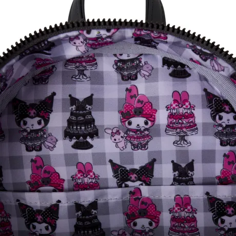 Mini sac à dos My Melody &amp; Kuromi Gâteau Loungefly
