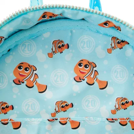 Mini sac à dos Nemo Pochettes en forme de Bulle 20ème Anniversaire Loungefly