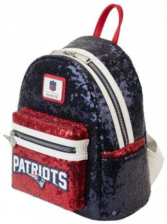 Mini sac à dos New England Patriots Sequin Loungefly