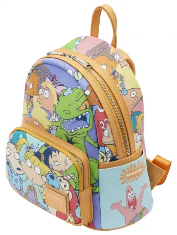 Mini sac à dos Nick 90s Impression Intégrale Loungefly