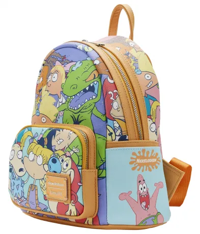 Mini sac à dos Nick 90s Impression Intégrale Loungefly