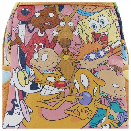 Mini sac à dos Nick 90s Impression Intégrale Loungefly