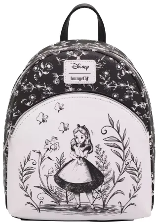 Mini sac à dos Noir et Blanc Loungefly