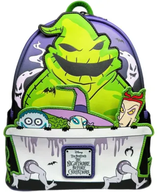 Mini sac à dos Oogie Boogie Am, Stram et Gram Glow Loungefly
