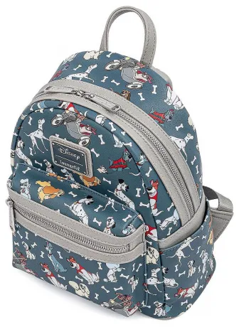 Mini sac à dos Os de Chiens Impression Intégrale Loungefly