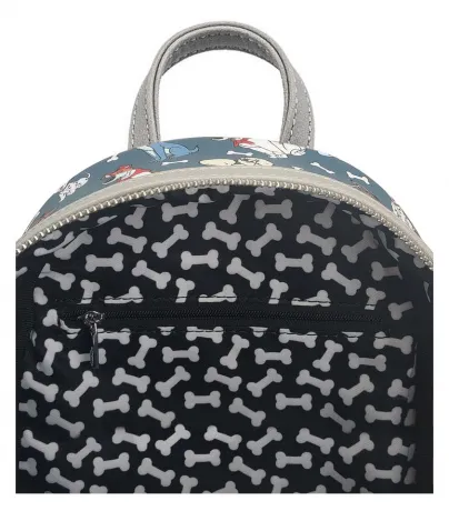 Mini sac à dos Os de Chiens Impression Intégrale Loungefly