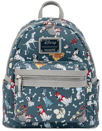 Mini sac à dos Os de Chiens Impression Intégrale Loungefly