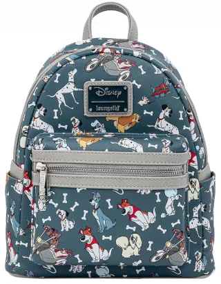 Mini sac à dos Os de Chiens Impression Intégrale Loungefly