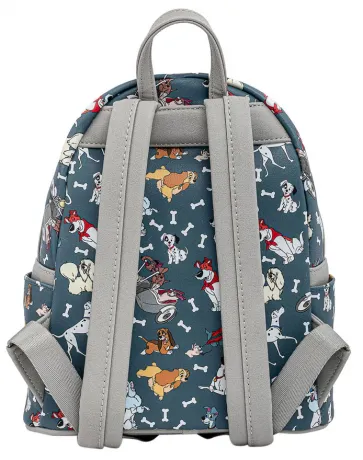 Mini sac à dos Os de Chiens Impression Intégrale Loungefly