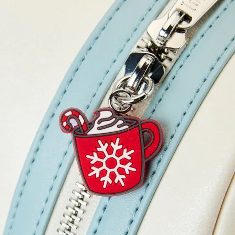 Mini sac à dos Pailleté Stitch Noël Ange de Neige Loungefly