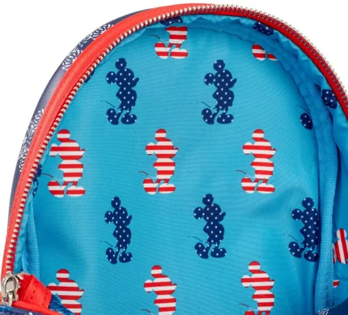 Mini sac à dos Patriotique Impression Intégrale Loungefly