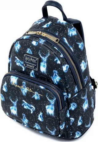 Mini sac à dos Patronus Impression intégrale Loungefly