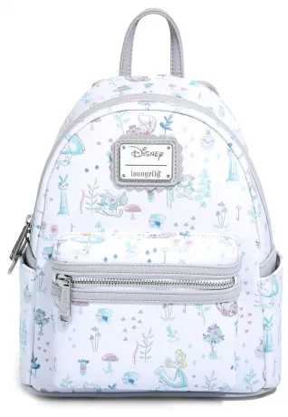Mini sac à dos Pays des merveilles floral Loungefly