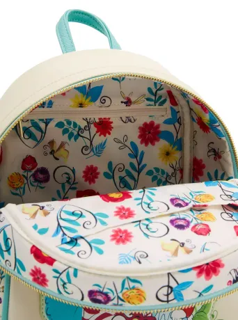 Mini sac à dos Personnages Alice au Pays des Merveilles Portrait Floral Loungefly