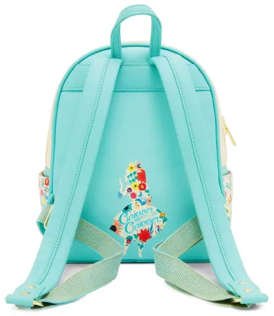 Mini sac à dos Personnages Alice au Pays des Merveilles Portrait Floral Loungefly
