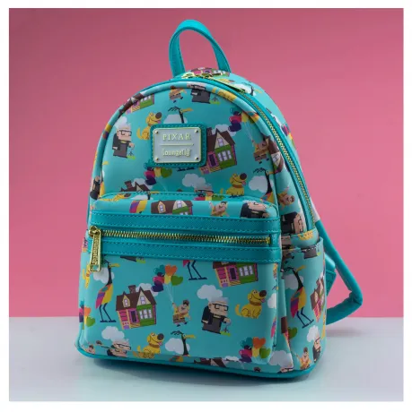 Mini sac à dos Personnages de Là-Haut Impression Intégrale Loungefly