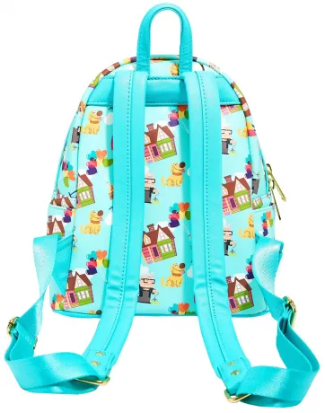 Mini sac à dos Personnages de Là-Haut Impression Intégrale Loungefly