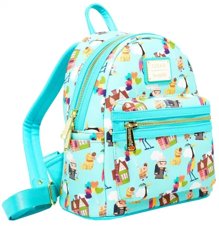 Mini sac à dos Personnages de Là-Haut Impression Intégrale Loungefly