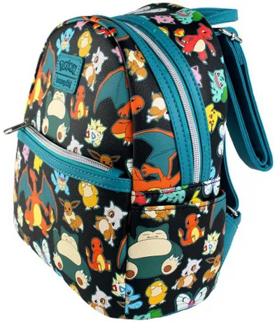 Mini sac à dos Personnages Pokémon Impression intégrale Loungefly
