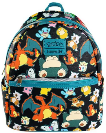 Mini sac à dos Personnages Pokémon Impression intégrale Loungefly