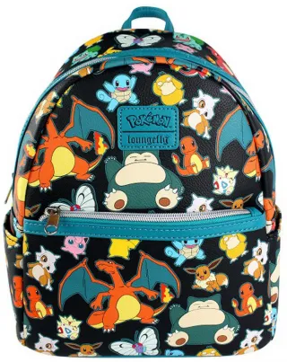 Mini sac à dos Personnages Pokémon Impression intégrale Loungefly