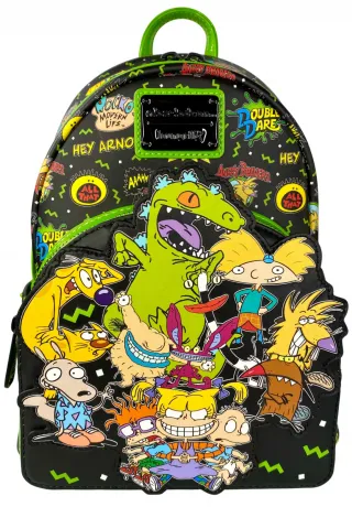Mini sac à dos Personnages Rétro Impression Intégrale Loungefly