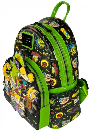 Mini sac à dos Personnages Rétro Impression Intégrale Loungefly