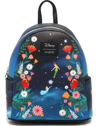 Mini sac à dos Peter Pan Floral Loungefly