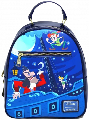 Mini sac à dos Peter Pan Jolly Roger Loungefly