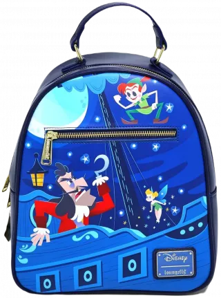 Mini sac à dos Peter Pan Jolly Roger Loungefly