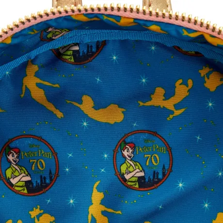 Mini sac à dos Peter Pan Vous pouvez voler 70ème Anniversaire Loungefly