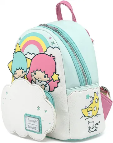Mini sac à dos Little Twin Stars Rainbow Cloud Loungefly
